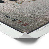 Poster ひ よ こ, Dianthus & Chicks, Hiroshi Yoshida, Coupe d (Coin)