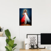 POSTER エ あ た な よ に 信 ! JÉSUS J'AI CONFIANCE EN VOUS ! (Bureau à domicile)
