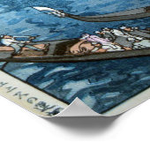 Poster ニ, Venise, Hiroshi Yoshida, Woodcut (Coin)