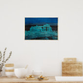 Poster パ, ン 殿, Parthenon, Hiroshi Yoshida (Cuisine)