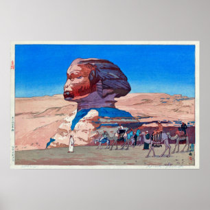 Poster フ クd'昼, Sphinx (Heure de Jour), Hiroshi Yoshida