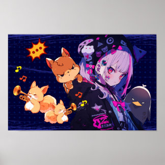 POSTER ポスター|VACHABORG グッズ「♪ めいくのーのいず」 ポスター