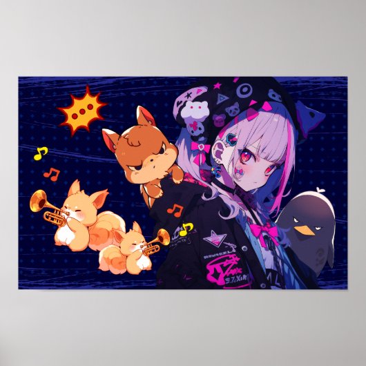 POSTER ポスター|VACHABORG グッズ「♪ めいくのーのいず」 ポスター (Devant)