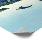 POSTER 信州諏訪湖, 北斎 (Coin)