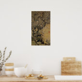 POSTER 動植綵絵(2)梅花小禽図, 伊藤若冲 (Cuisine)