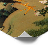 POSTER 動植綵絵(6)紫陽花双鶏図, 伊藤若冲 (Coin)