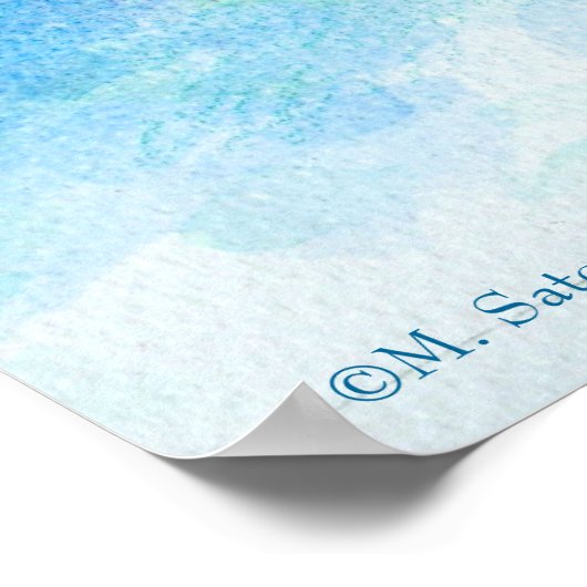 POSTER 四羽の白鳥の踊りアートプリント (Coin)