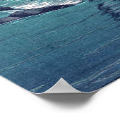 Poster 奥 入 瀬 秋, Automne à Oirase, Hasui Kawase, Coupe du  (Coin)