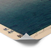 Poster 帆 朝, Bateaux à voile Matin, Hiroshi Yoshida (Coin)