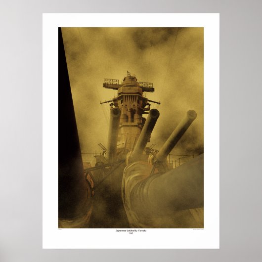 POSTER 戦艦大和 (Devant)