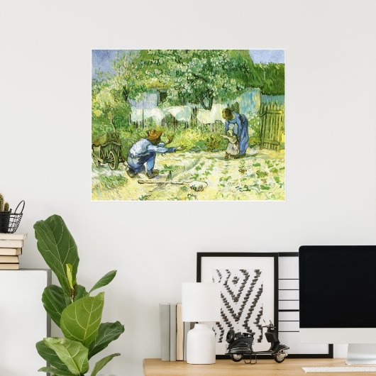 Poster 梵 高, Vincent van Gogh (Bureau à domicile)