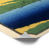 Poster 江 戸 の 鶴, 広 grue d'Edo, Hiroshige (Coin)