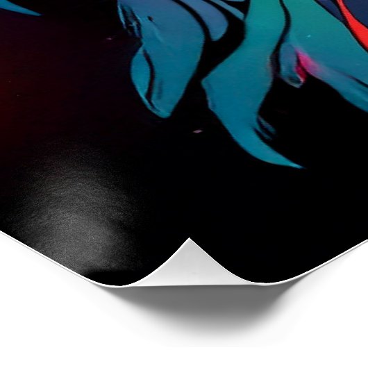 Poster 煌霞の少女【Radiant Haze Girl】 (Coin)