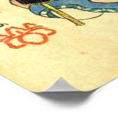 Poster 猫 の 役 者, 国 Acteurs du Chat, Kuniyoshi, Ukiyo-e (Coin)