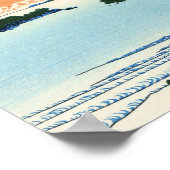 POSTER 相州七里浜,北斎 (Coin)