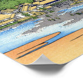 POSTER 相 州 江 の 島, 北 斎 (Coin)