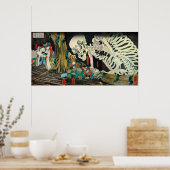 Poster 相 馬 の 内 裏, 国 Squelette de 古 manipulé par Witch, Ku (Cuisine)