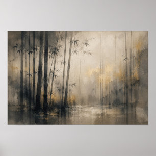 Poster 竹取物語・月の器 — KŌAN (Paysage)