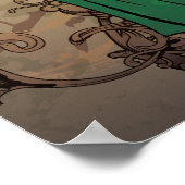 Poster 芸 Geisha 者 affiche japonaise (Coin)