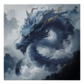 Poster 蒼天の龍 – The Azure Dragon of the Sky (Devant)