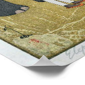 Poster 象, Eléphant, Hiroshi Yoshida, Coupe de bois (Coin)