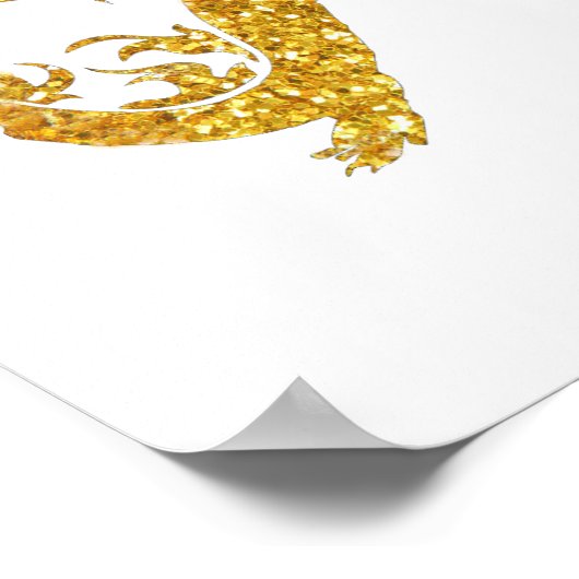 Poster 金 Dragon 龍 (Coin)