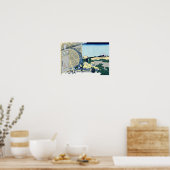 POSTER 隠 田 の 水 車, 北 斎 (Cuisine)