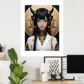 POSTER 鬼娘001 (Bureau à domicile)