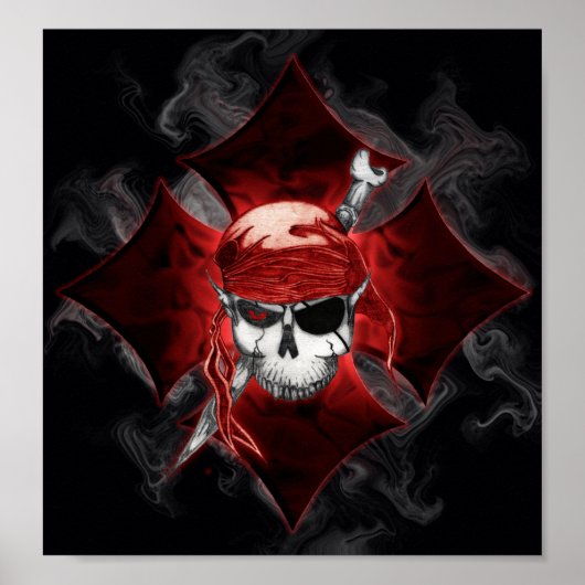 Poster 001-Burni'n & Burni'n-001 Croix pointue (Devant)