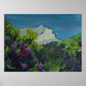 Poster 0035-la Ste Victoire en été (Devant)