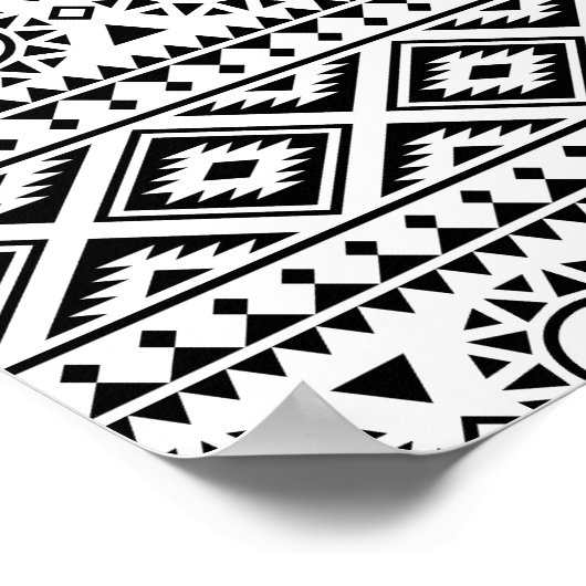 Poster 01012020 Motif ethnique tribal-03 (Coin)