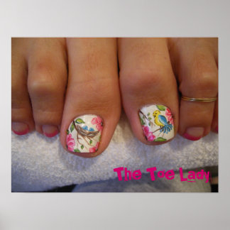 Poster 011, La Dame des orteils