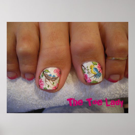 Poster 011, La Dame des orteils (Devant)