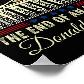 Poster 01-20-2025 La Fin D'Une Erreur Président Inaugurat (Coin)