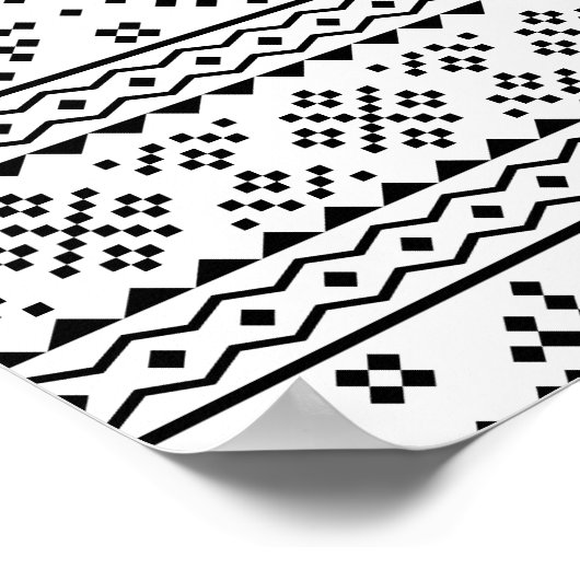 Poster 02012020 Motif ethnique tribal-05 (Coin)