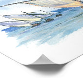 Poster 032 - Régate de voile (Coin)