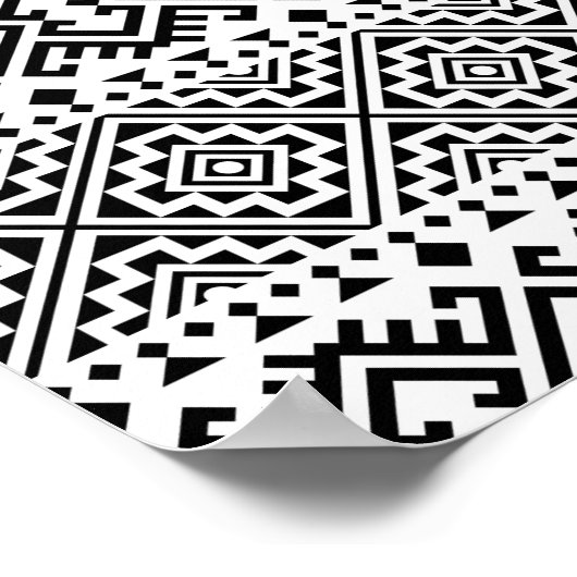 Poster 04012020-Tribal-ethnique-Motif-06 (Coin)