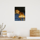 Poster 042, Est-ce que ça fait que mon cul a l'air grand. (Cuisine)