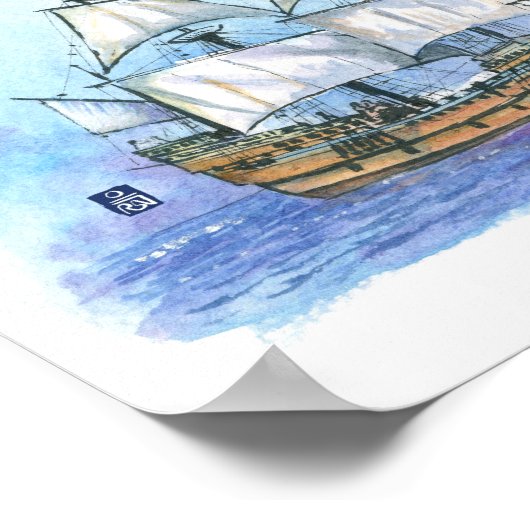 Poster 087 - Mayflower II (Coin)