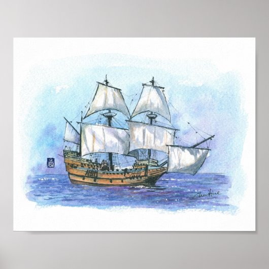 Poster 087 - Mayflower II (Devant)