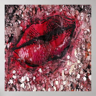 Poster 09#213 lèvres/pos.