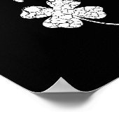 Poster 0% Irish Funny St. Patrick's Day Shamrock Men Wome (Coin)