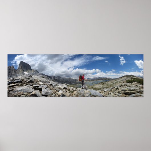Poster 1000 Island Lake, Ansel Adams Wilderness, Sierra (Devant)