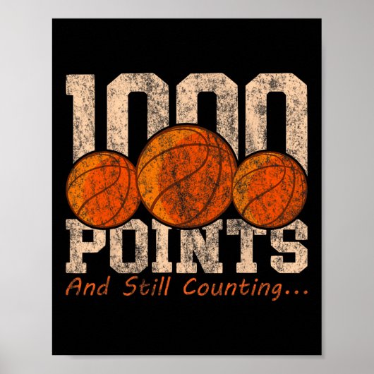 Poster 1000 Jours D'École 5E Année 1000 Points Sketll K (Devant)