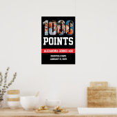 Poster 1000 Points Basket-ball (Cuisine)