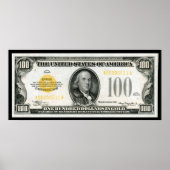 POSTER 100 $ BILL 1934 SERIES (Devant)