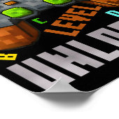 Poster 100 Days Level Unlocked Gaming 100 Days Of School (Coin)