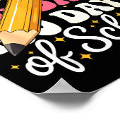 Poster 100 Days Of School Girls Coquette Bow 100th Day Of (Coin)