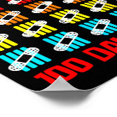 Poster 100 Days Of School Kids 100th Day Of School Costum (Coin)