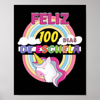 Poster 100 Dias De Escuela 100 Jours D'École